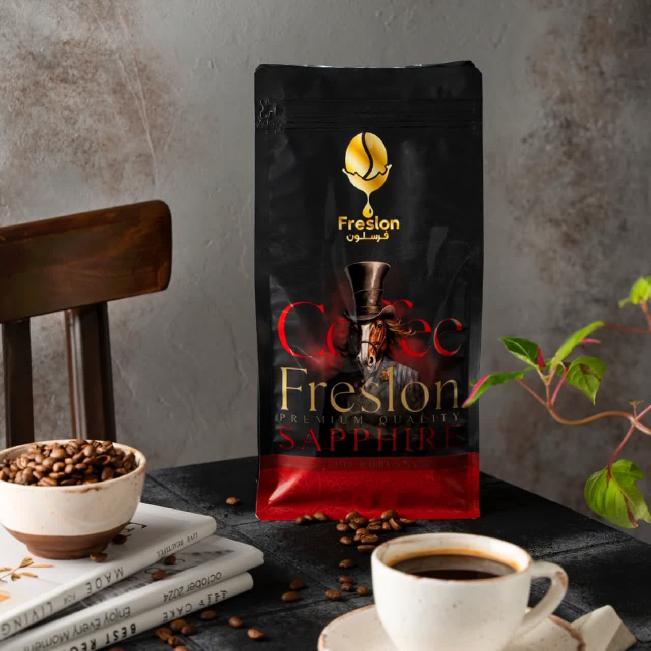 قهوه 100% روبوستا فرسلون SAPPHIRE