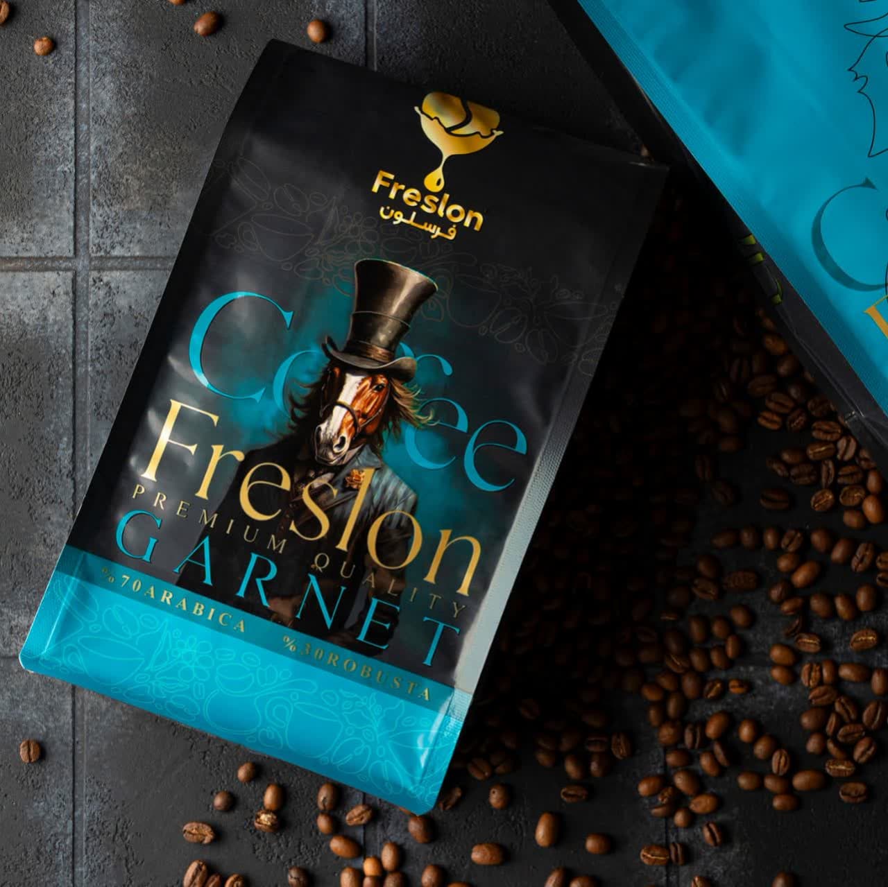دانه قهوه 70% عربیکا فرسلون GARNET